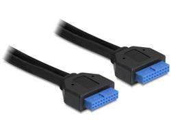 Delock kabel interní 19pin USB 3.0 samice/samice, 45 cm