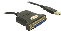 Delock konvertor USB->Paralelní 25-pin 0,8 m