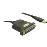 Delock konvertor USB->Paralelní 25-pin 0,8 m