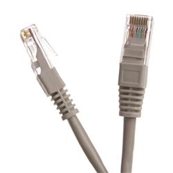Digitalbox START.LAN patch kabel UTP cat.5e pozlacený 15m šedý