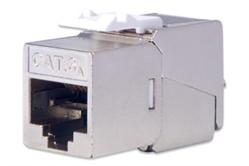 DIGITUS CAT 6A Keystone Jack, shielded, 500 MHz acc.ISO/IEC 60603-7-51,11801 AMD2:2010-04, tool free connec., set 24 pc