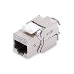 Digitus CAT 6A Keystone Jack, shielded,Re-embedded 500 MHz acc. ISO/IEC 11801:2002 AM2:2009/09, tool free connec., set 