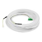 DIGITUS FTTH Drop kabel, Singlemode, 4 vlákna, OS2, 9/125µ, 4 LC/APC, 30 m