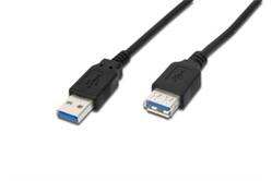 Digitus Premium USB 3.0 prodlužovací kabel A/samec na A-samice 1,8m, černý