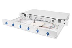 DIGITUS Professional Fiber Optic Splice Box, Equipped, LC, OS2