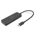 DIGITUS USB-C - 3x HDMI MST Video Hub DP 1.4, HDMI 2.0, 4K/60Hz