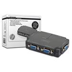 DIGITUS Video Rozbočovač compact 1 PC-> 4 Monitory 350 MHz, HDSUB 15/M - 4xHDSUB 15/F, Max. 1920 x 1080p