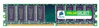 DIMM DDR 1GB, 400Mhz, CL3, CORSAIR Value