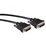 DVI kabel, DVI-D(M) - DVI-D(M), dual link, 7,5m