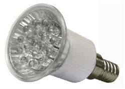 Emos LED žárovka dichroická 21x LED, 1W E14, teplá bílá, 160 cd