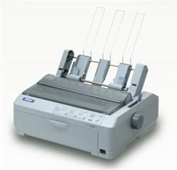 EPSON tiskárna jehličková LQ-590, A4, 24 jehel, 530 zn/s, 1+4 kopii, USB 1.1, LPT