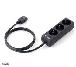 equip Power Strip IEC Connector s 3x Schuko Socket pro UPS