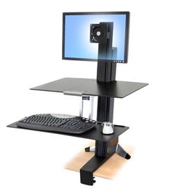ERGOTRON WorkFit-S, Single-LD, nastavitelný stolní držák pro monitor, kláv.+myš.+odkládací plocha