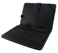 Esperanza EK125 MADERA klávesnice+pouzdro pro tablet 10.1'',USB, eko kůže, černé