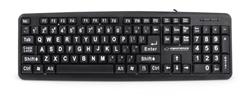 Esperanza EK129 FLORIDA standardní klávesnice, velká písmena, USB, černá