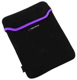 Esperanza ET171V Pouzdro pro tablet 7'', 3mm neoprén, černo-fialové