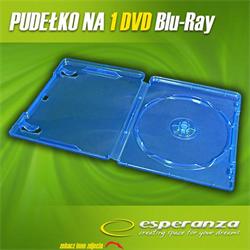Esperanza Plastové krabičky na 1 Blu-ray 10mm | 100 ks, modré