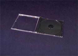 Esperanza Plastové krabičky na 1 CD/DVD | 200 ks, černé