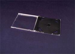 Esperanza Plastové krabičky na 2 CD/DVD | 200 ks, černé