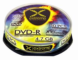 EXTREME 1166 - DVD-R [ cake box 10 | 4.7GB | 16x ]