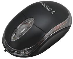 Extreme XM102K CAMILLE 3D optická myš, 1000 DPI, USB, černá