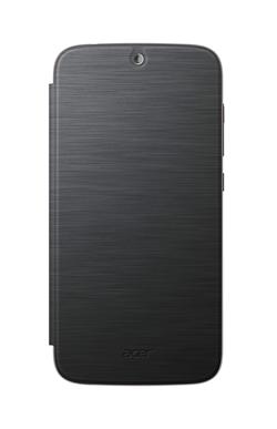 Flip cover pro telefon Acer Z630, tmavě šedý