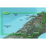 Garmin Bluechart G2 Vision VEU053R - Trondheim-Tromso, území velikosti Regular, SD karta