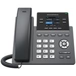 Grandstream GRP2612G VoIP telefon, 2x SIP, barevný podsvícený 2,4" displej, 2x Gbps RJ45,