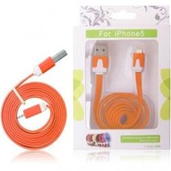 GT kabel USB pro iPhone 5 oranžový