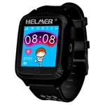 HELMER dětské hodinky LK 707 s GPS lokátorem/ dotykový display/ IP54/ micro SIM/ kompatibilní s Android a iOS/ černé