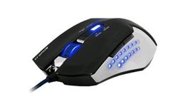 Herní myš C-TECH Cronus Ultimate (GM-12), herní, pokovená, 7 barev podsvícení, laser 3200DPI, programovatelná, USB