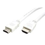 High Speed HDMI kabel s Ethernetem, HDMI M - HDMI M, bílý, 1,5m