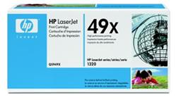 HP 49X Black LJ Toner Cart, Q5949X (6,000 pages)