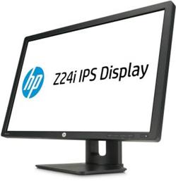 HP LCD Z24i Monitor 24" wide (1920x1200), IPS, 16:10, 300nits, 8ms, 1000:1, VGA, DisplayPort, DVI-D, 4xUSB