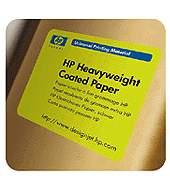 HP Universal Heavyweight Coated Paper-1067 mm x 30.5 m (42 in x 100 ft), 33 lb, 125 g/m2, Q1414A