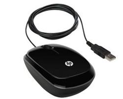 HP X1200 Wired Black Mouse - MOUSE