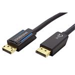 HQ OFC DisplayPort v.1.4 kabel (HBR3, 8K@30Hz), DP(M) - DP(M), 1m