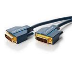 HQ OFC DVI-D kabel, DVI-D(M) - DVI-D(M), dual link, 10m