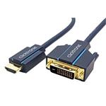 HQ OFC DVI-HDMI kabel, DVI-D(M) - HDMI A(M), 1m