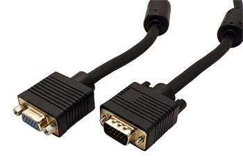 HQ VGA kabel MD15HD-FD15HD, s ferity, DDC2, 15m