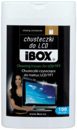 I-BOX čistící ubrousky na LCD (100ks)