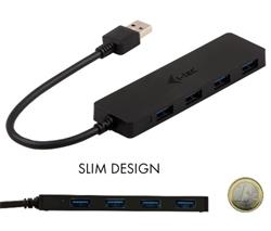 i-Tec USB3.0 HUB 4port, pasivní, SLIM