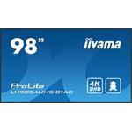 iiyama ProLite/LH9854UHS-B1AG/97,5"/IPS/4K UHD/60Hz/8ms/Black/3R