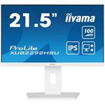 iiyama ProLite/XUB2292HSU-W6/21,5"/IPS/FHD/100Hz/0,4ms/White/3R
