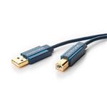 HQ OFC USB 2.0 kabel USB A(M) - USB B(M), 3m