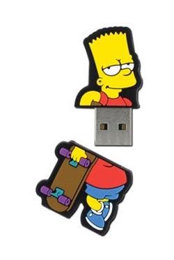 INTEGRAL The Simpsons, Bart 8GB USB 2.0 flashdisk, pogumovaný silikon