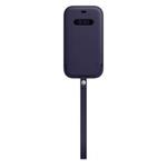 iPhone 12|12Pro Leather Sleeve w MagSafe D.Violet