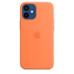 iPhone 12 mini Silicone Case with MagSafe Kumquat