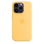 iPhone 14 Pro Silicone Case with MS - Sunglow
