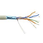 Kabel FTP kulatý, kat. 5e, Eca, 100m, drát